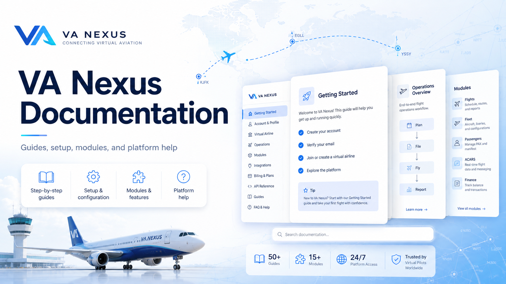 VA Nexus virtual airline platform